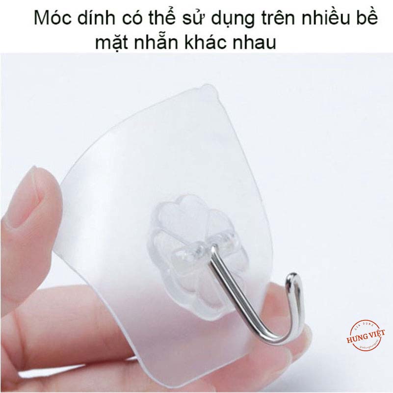 Combo 10 Móc dán tường siêu dính, chịu lực thần thánh [COMBO 10 MÓC 1K]