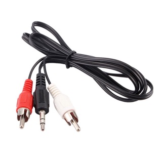 Dây loa 1 đầu 3.5 ra 2 AV