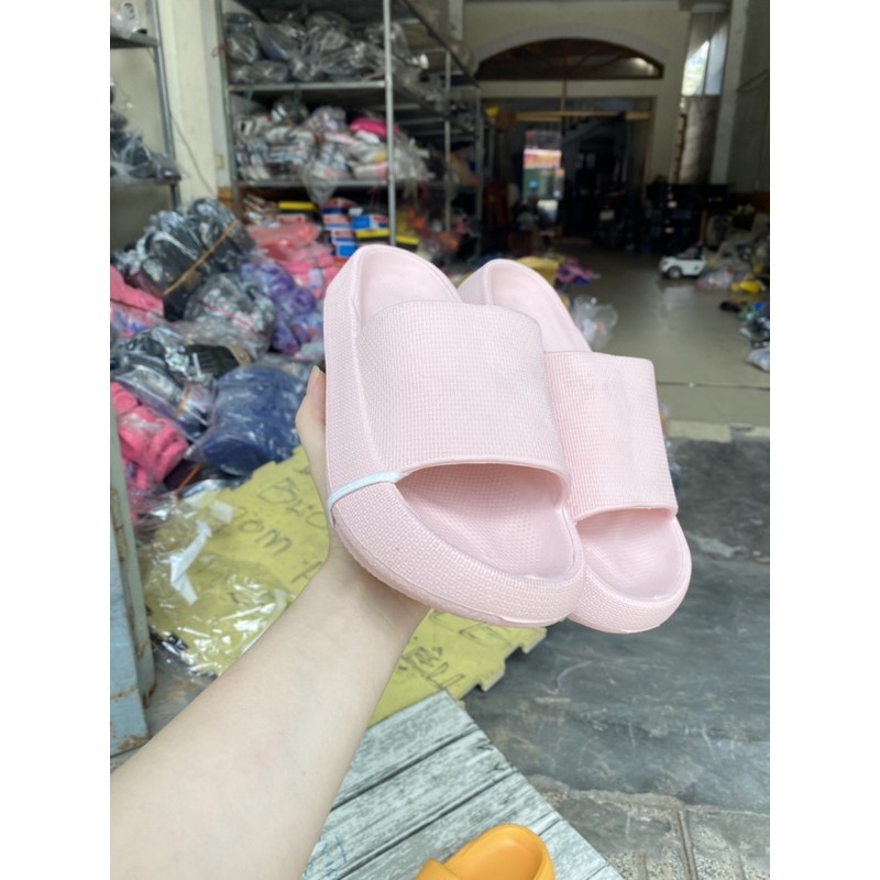 Dép bánh mì trơn một màu đế 3,5cm (size 35-40)