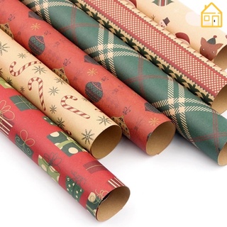 Bộ giấy gói quà trang trí Giáng Sinh/tiệc cưới/sinh nhật DIY