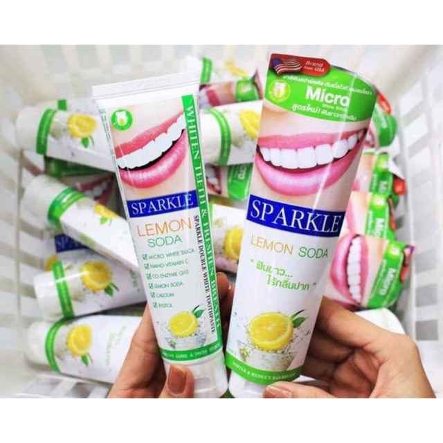 KEM TRẮNG RĂNG SPARKLE THÁI LAN 100GR