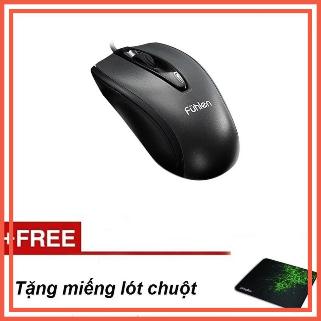 Chuột Fuhlen L102 + Tặng kèm bàn di chuột lazer cực chất [chohanoi102 shop]