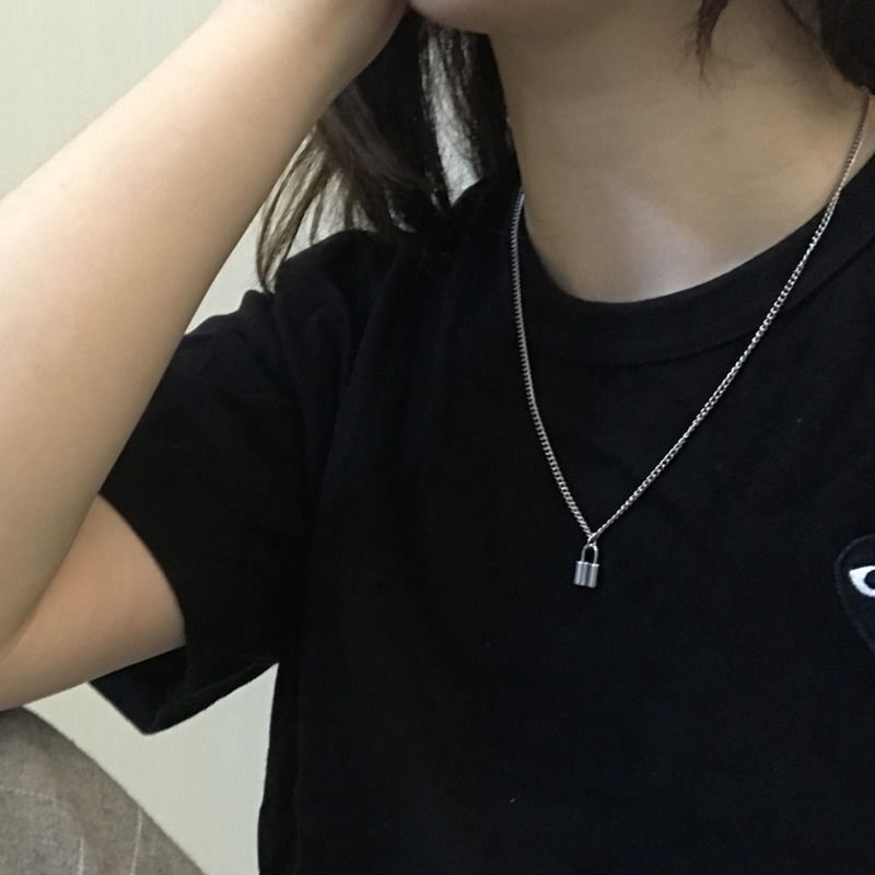 Titanium steel pendant necklace women fashion