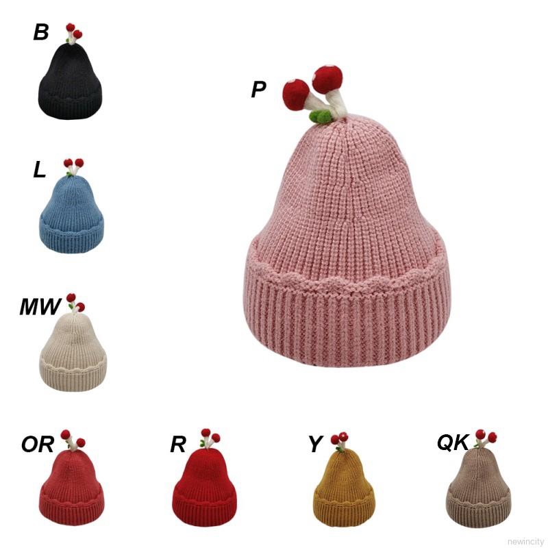 Nón len ấm áp xinh xắn dành cho bé