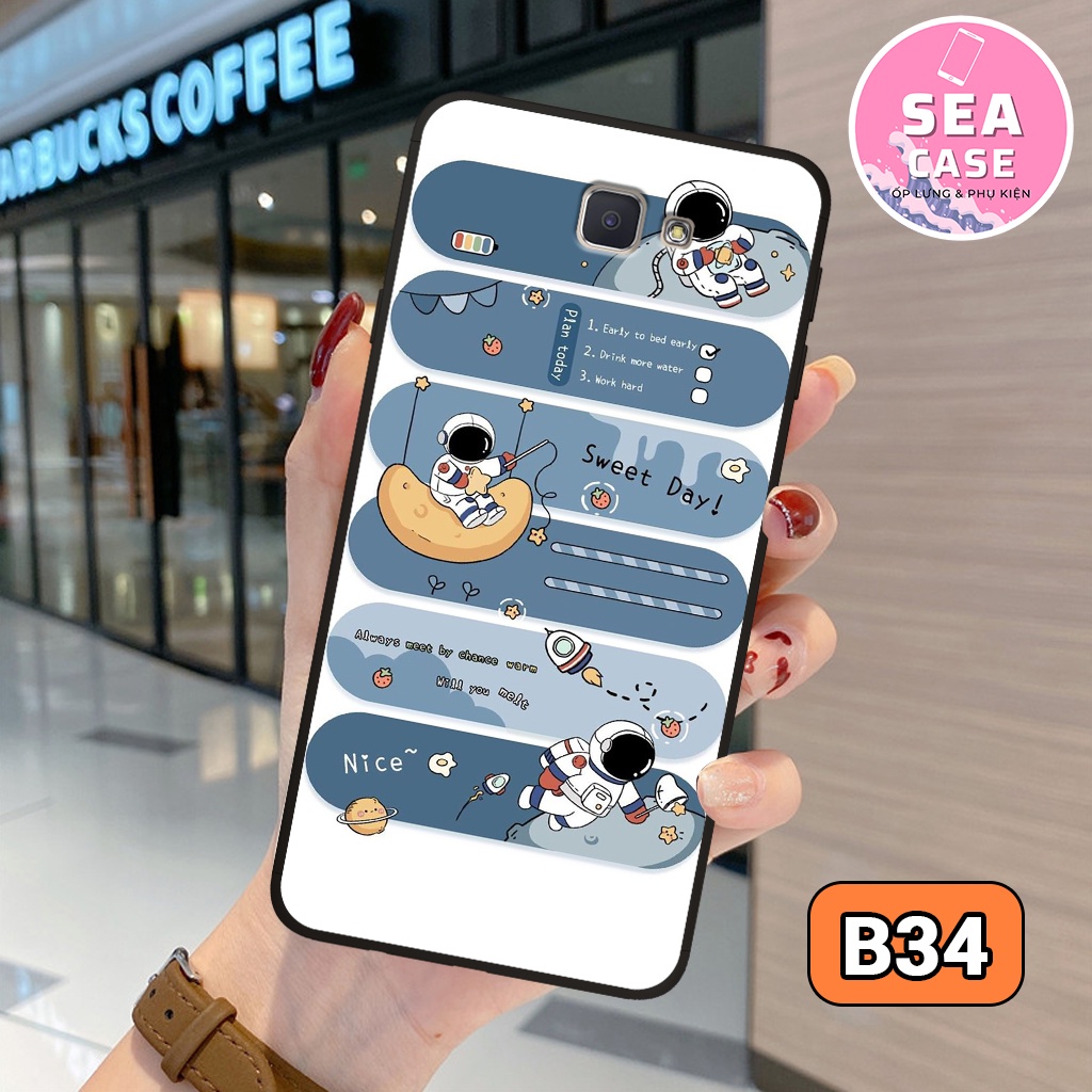 Ốp lưng Samsung J7 PRIME/ J5 PRIME/ J4 PLUS hình phi hành gia siêu hot,bền,đẹp – ốp nhựa chống trầy,chống va đập