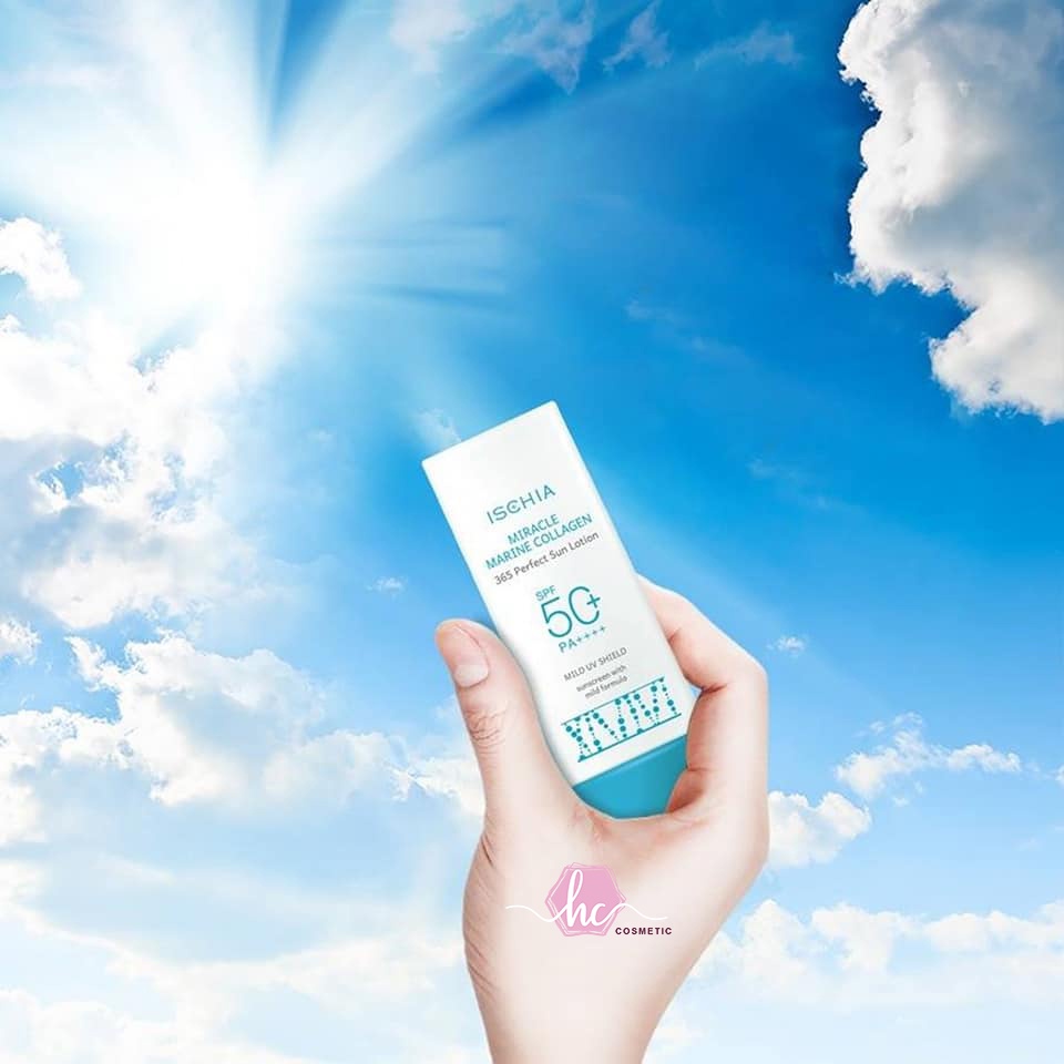 Kem chống nắng ISCHIA cho mọi loại da SPF 50+ /PA++++ 50ml - Hương Chất Cosmetic