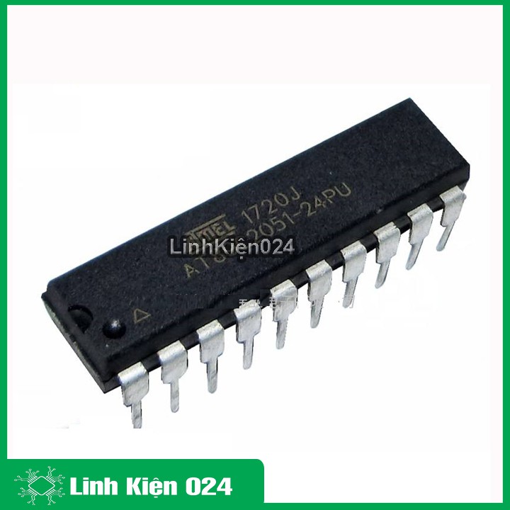 Ic vi điều khiển AT89C4051-24PU chân cắm DIP 20