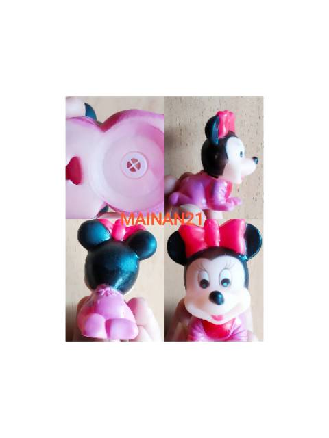 Đồ Chơi Hình Chuột Mickey / Minnie Bằng Cao Su