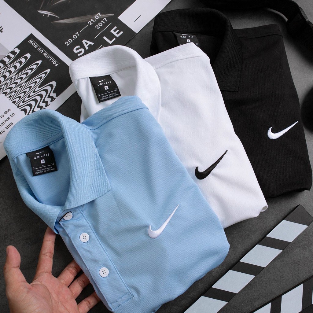 Áo thun polo nam basic, vải Cotton cao cấp chất mềm mát dày dặn chuẩn phom, logo thêu - PLN1