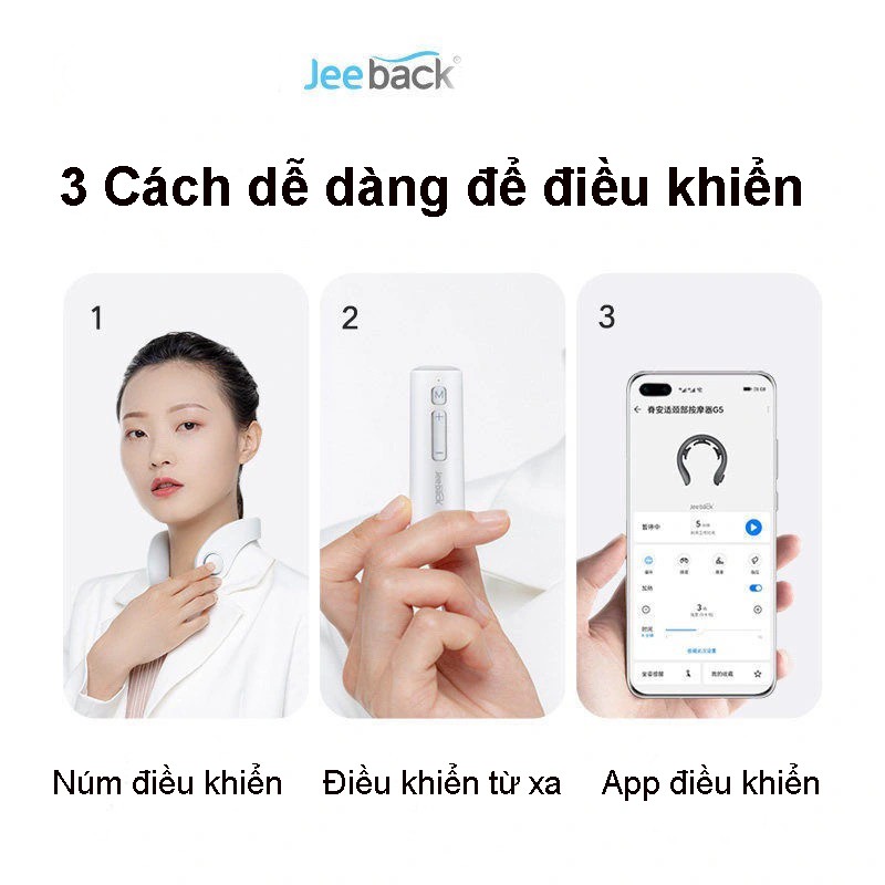 Máy massage cổ Xiaomi Jeeback G5