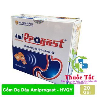 [Chính Hãng] Cốm Dạ Dày Ami Progast 💊 Học viện Quân Y 💊 Amiprogast