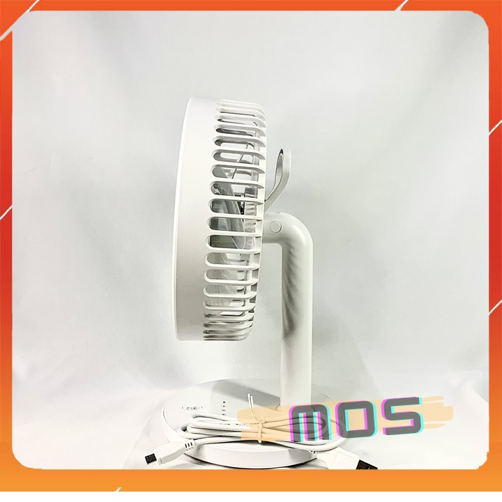 [Bh 1 đổi 1] Quạt sạc để bàn mini DP-7625 nhỏ gọn MOS Shop
