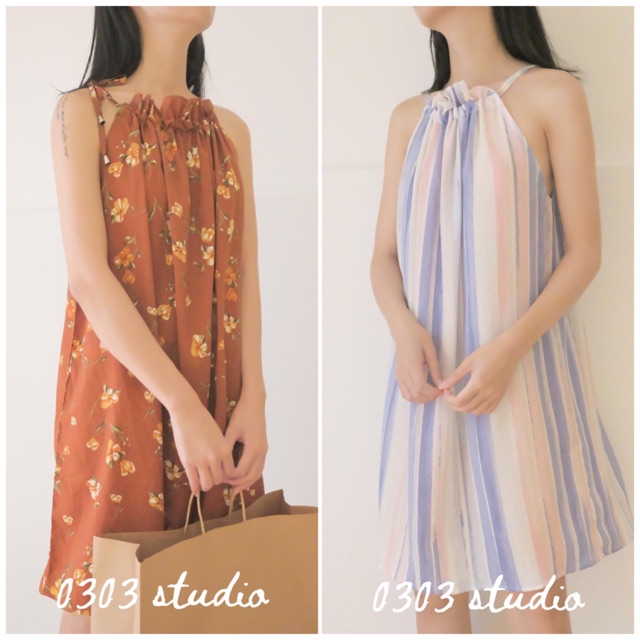 Đầm yếm hoa - 0303 stuido