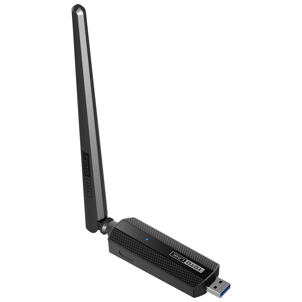 USB Wi-Fi 6 băng tần kép chuẩn AX1800. Hàng chính hãng TOTOLINK X6100UA .