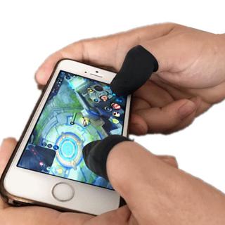 10 Chiếc Tay Cầm Trò Chơi Tay Cầm Tay Chống Mồ Hôi Găng Tay Ngón Tay Chơi Game Chống Trầy Xước Màn Hình Cảm Ứng Di Động Nhạy Cảm