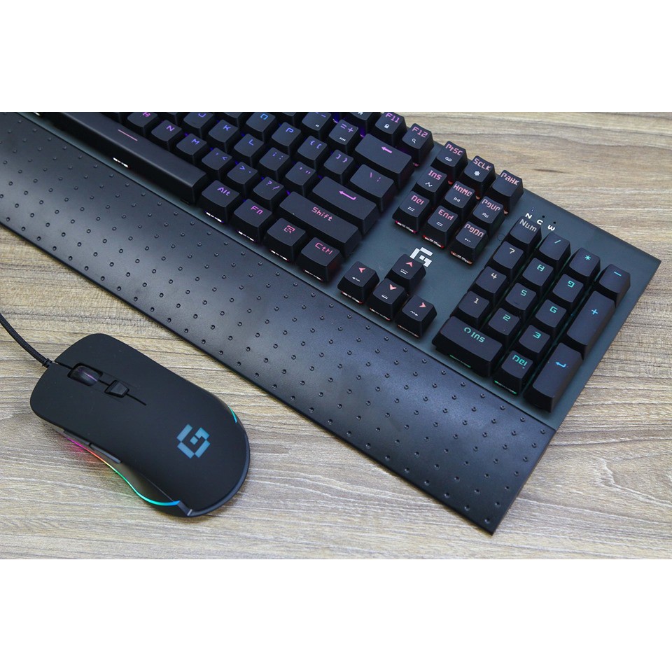 [Mã 267ELSALE hoàn 7% đơn 300K] Bàn Phím Cơ Geezer GS3 RGB chính hãngbởi Ninza