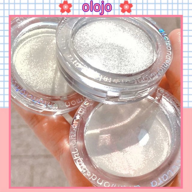 ⚜️Phấn bắt sáng ánh nhũ lấp lánh chất mềm mịn tiện dụng cho mũi và cơ thể