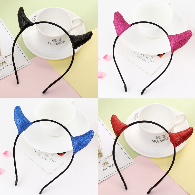 Băng Đô Cài Tóc Hóa Trang Nhân Vật Ác Quỷ Phong Cách Lolita Dễ Thương