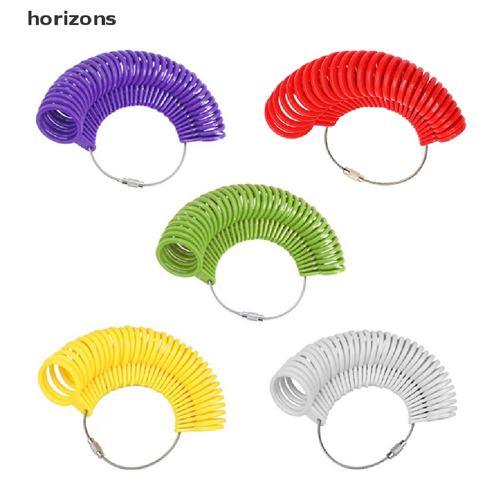 [horizons] Bộ Dụng Cụ Đo Kích Thước Nhẫn Bằng Nhựa Tự Làm Trang Sức