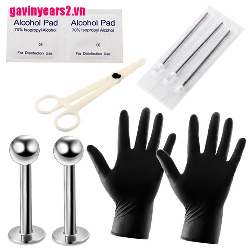 Set 10-20 Dụng Cụ Xỏ Khuyên Cơ Thể