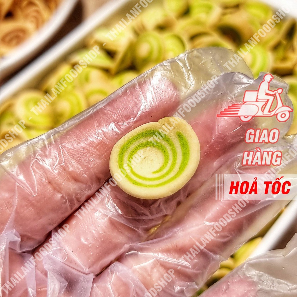 Bánh Tai Heo Nhí Trung Hiếu Vị Trà Xanh Lon 350gr
