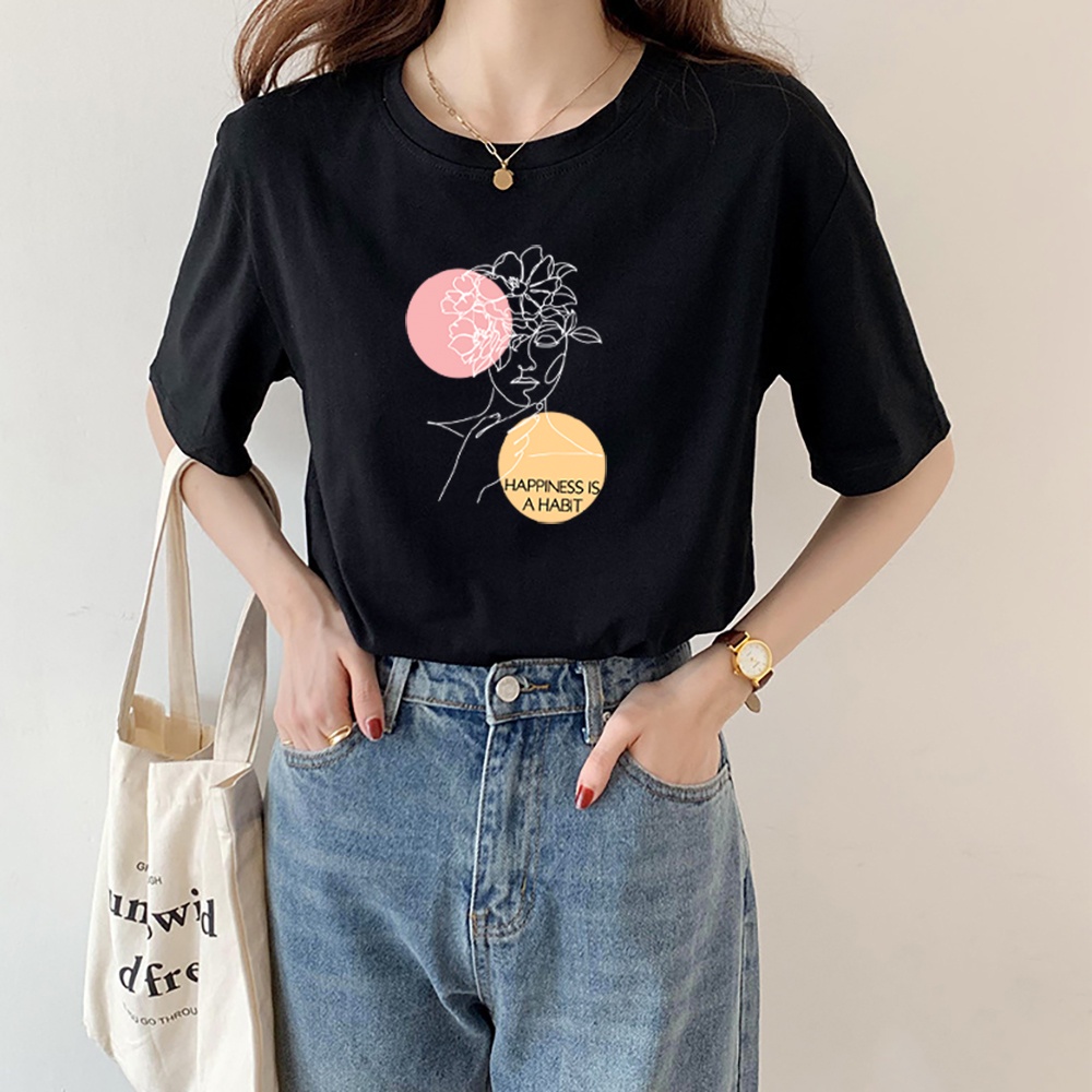 Áo thun nữ tay ngắn cotton Happy COYO CT016