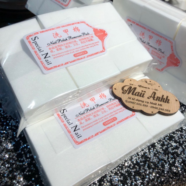 Giấy lau gel bịch 1000 miếng dày dặn MaiAnhNails
