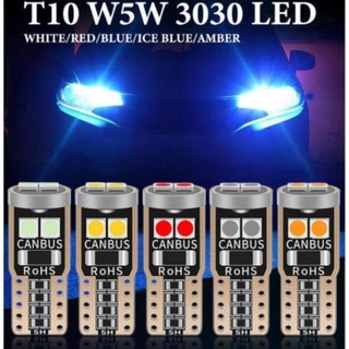 Đèn led chân t10 chíp 3030 - 5w lắp ô tô xe máy