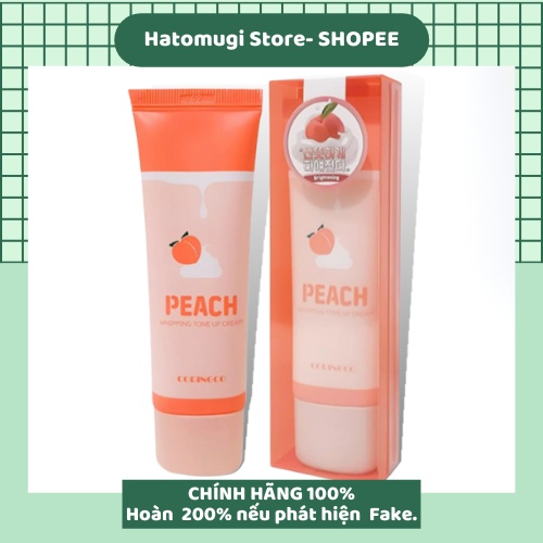 Kem dưỡng trắng da / Kem Đào Peach Whip Tone Up Nâng Tone Da Trắng Hồng 50g