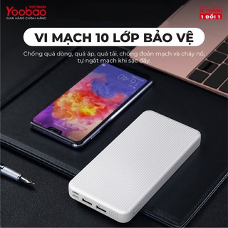 Sạc dự phòng YOOBAO P10D 10000mAh
