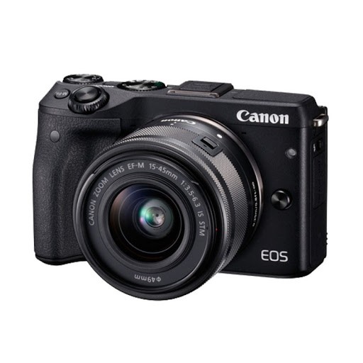 Bộ máy ảnh Canon EOS M3 Kit 15-45mm IS STM mới 95%