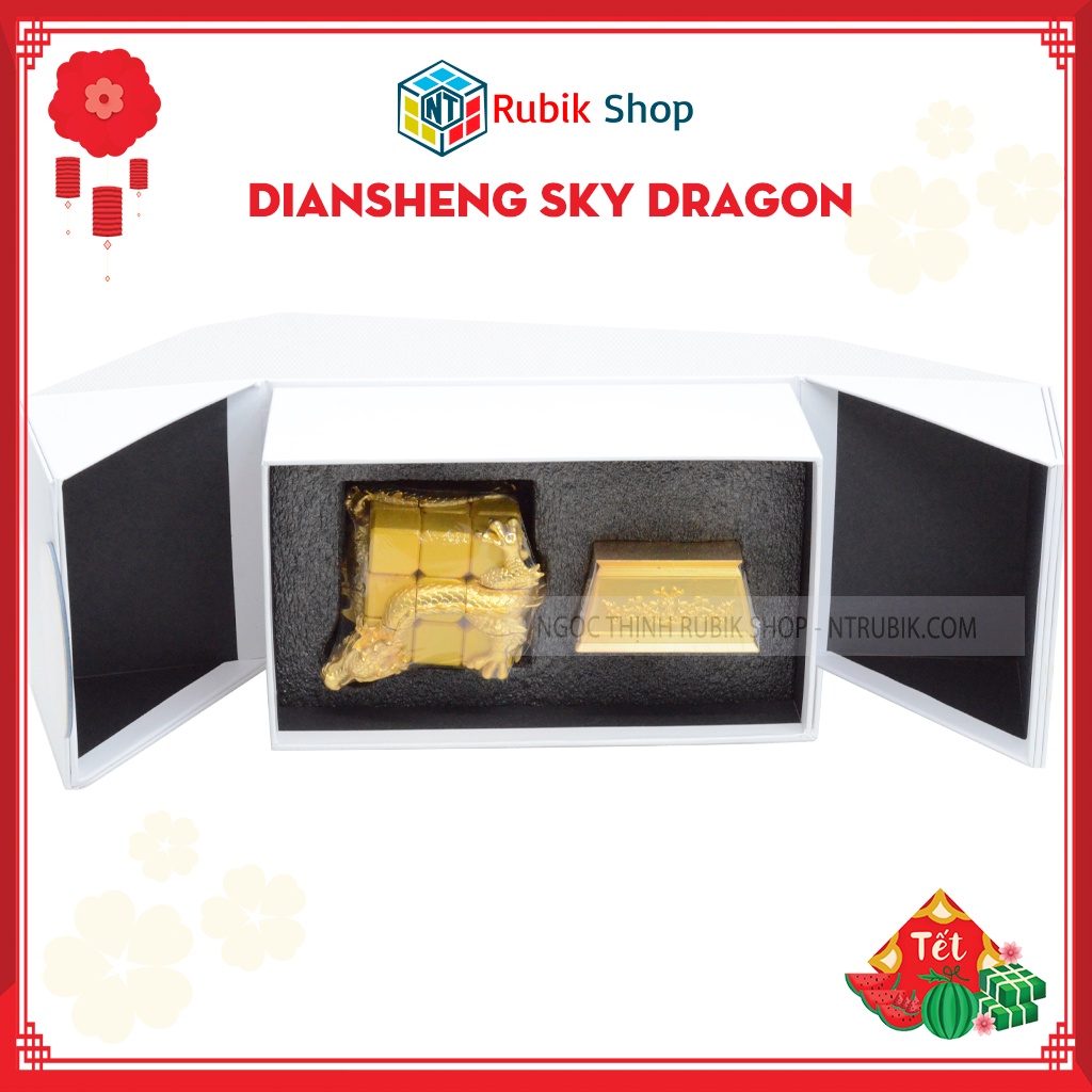 Rubik 3x3x3 Rồng Diandseng- Diangsheng Sky Dragon Phiên bản giới hạn Limited Editon 2022