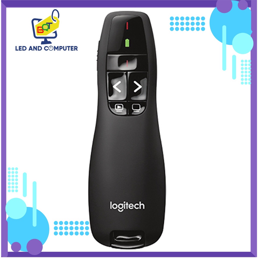 Thiết Bị Trình Chiếu Logitech R400 - Hàng Chính Hãng