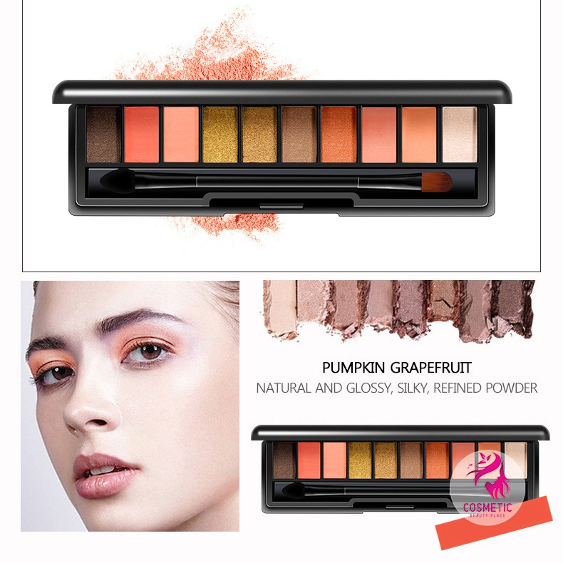 Bảng Phấn Mắt Bioaqua Fashion Eye Shadow Palete 10 Màu P18