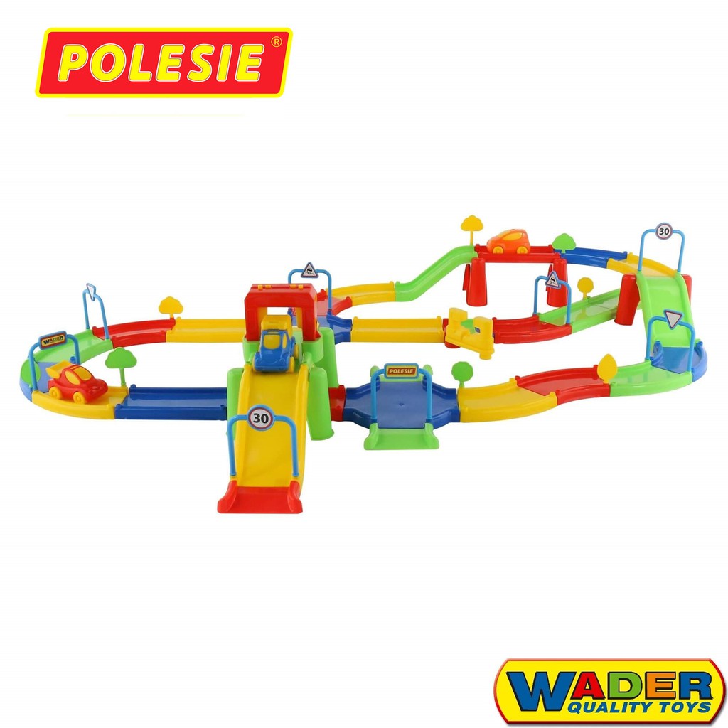 Bộ mô hình đồ chơi đường đua Số 3 – Polesie Toys 37596