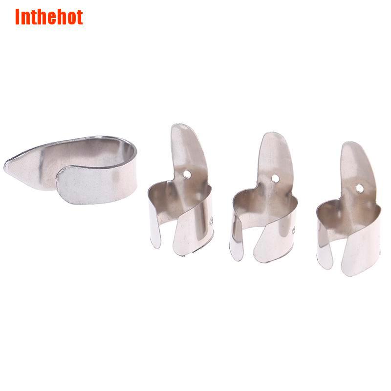 Bộ 4 Miếng Gảy Đàn guitar Bằng Kim Loại Tiện Dụng