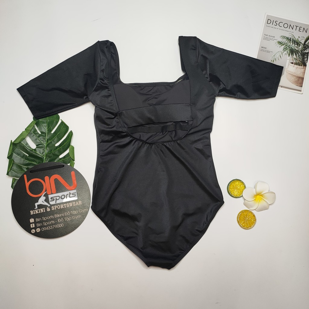 Đồ Bơi Nữ Liền Thân Tay Ngắn Freesize Bin Sports BHV114 | BigBuy360 - bigbuy360.vn