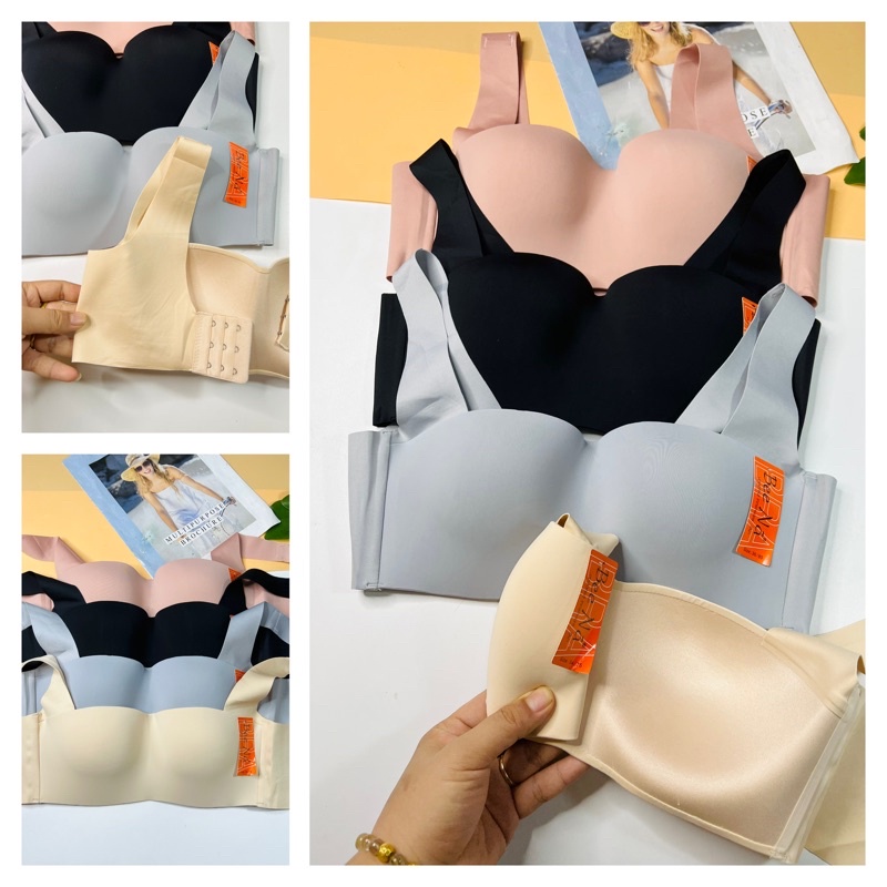 ✅ Áo ngực cup ngang Thái Lan BeeNa 610 bản to mặc ôm mát vải su đúc cup C