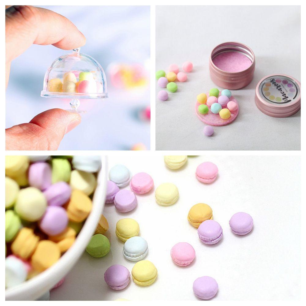 LAYOR1 Set 30 Bánh Macaron Mini Trang Trí Nhà Búp Bê
