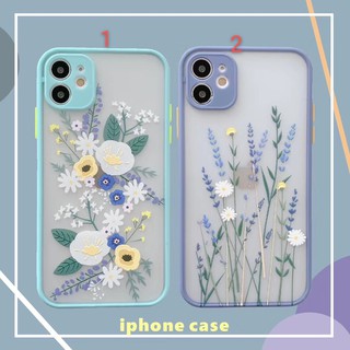Ốp Điện Thoại Chống Sốc Họa Tiết Hoa Cúc Cho Iphone 11Pro / Max Apple X / XS / XR / SE 7P 8plus
