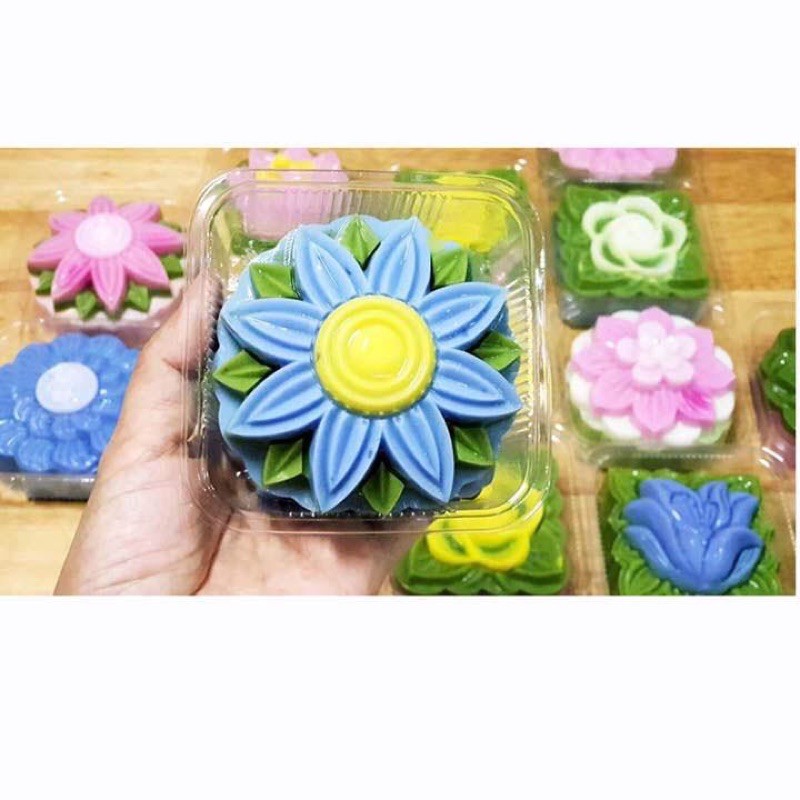 Combo khuôn rau câu trung thu 9cm