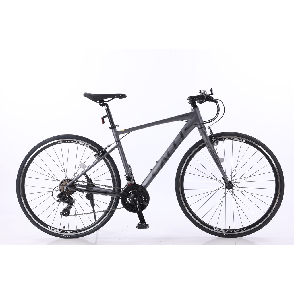 Xe đạp touring CALLI S2000 2023 khung hợp kim nhôm không mối hàn, bánh 700C, 21 tốc độ