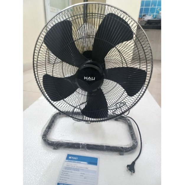 [HOẢ TỐC HN] Quạt sàn công nghiệp, quạt chân quỳ HaLi gió mạnh có thể chỉnh cao thấp