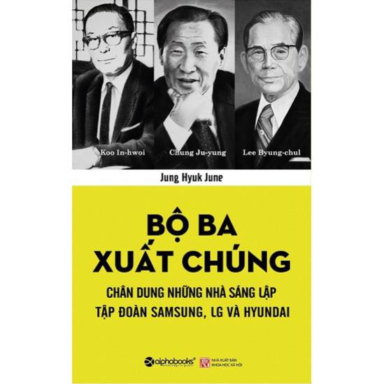 Sách AlphaBooks - Bộ Ba Xuất Chúng Hàn Quốc