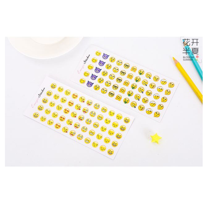 Bộ 660 Sticker Biểu Tượng Cảm Xúc E00
