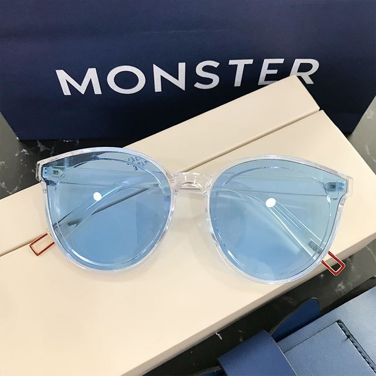 Mắt Kính Thời Trang Nam Nữ Huyền Thoại Biển Xanh Form Tròn Siêu Cá Tính - Hazo