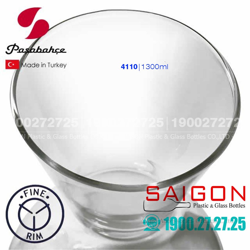 Bình Thủy Tinh Decanter Pengo Superior 1300ml | Thủy Tinh Nhập Khẩu Thổ Nhĩ Kỳ