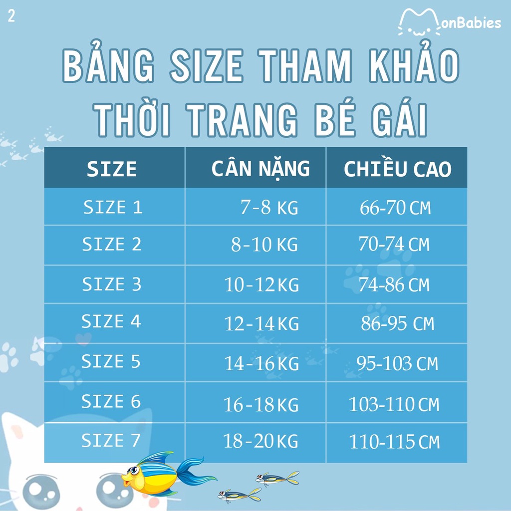 Đầm cho bé gái dáng xoè đũi 1-6 tuổi họa tiết hoa MonBabies DX51 - Váy cho bé gái thời trang trẻ em