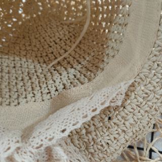 Mũ vành/ Mũ cói cho bé gái (Hàng loại 1)