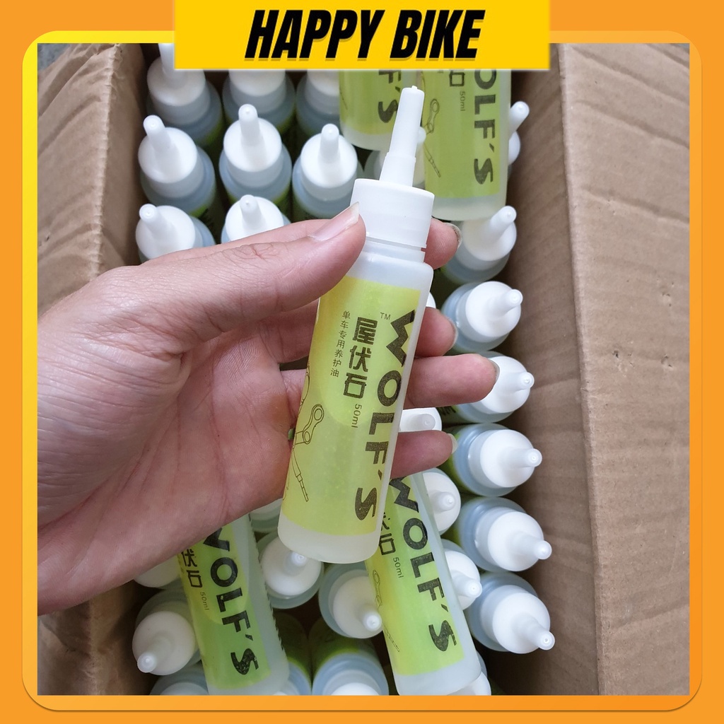 Dầu tra xích xe đạp thể thao LOẠI TỐT Happy Bike